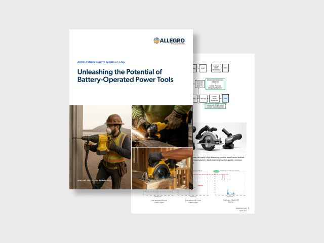 Unleashing the Potential of Battery-Operated Power Tools Whitepaper